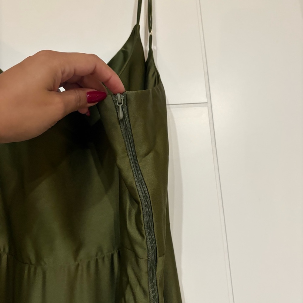 Show Me Your MuMu Sage Green Maxi Dress - Picture 5 of 11
